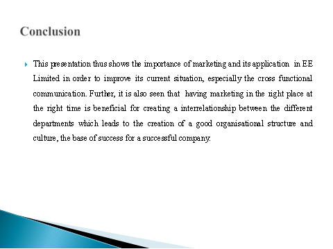 conclusion on marketing essentials